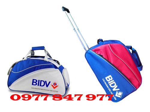 sản xuất túi kéo du lịch BIDV